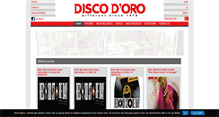 Desktop Screenshot of discodoro.it